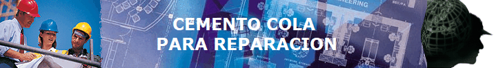 CEMENTO COLA 
PARA REPARACION